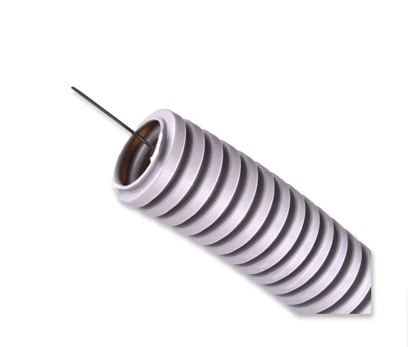 Rura elektroinstalacyjna karbowana ICE 20F D20 z pilotem szara 750N (50m)