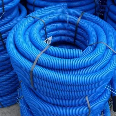 Kopos KOPOFLEX KF 09110_CB Rura giętka karbowana z podwójnym płaszczem 110mm niebieska 25m