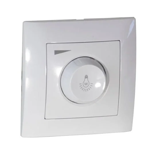 WESA Ściemniacz obrotowy LED 600W/200W biały