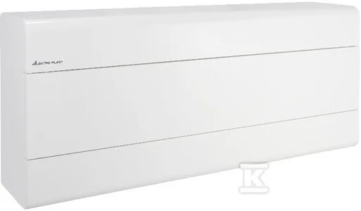 ELEKTRO-PLAST OPATÓWEK SRn-24/B Rozdzielnica natynkowa 2x12 modułów IP40 (N+PE) białe