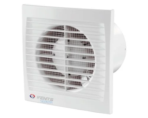 Vents Wentylator Osiowy 100 Silenta-SVL Cichy 26dB z Wyłącznikiem Sznurkowym