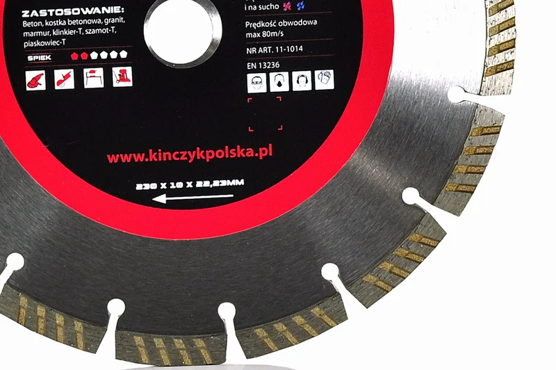 KINCZYK TARCZA DIAMENTOWA BETON CLASSIC-A 125X10X22,23