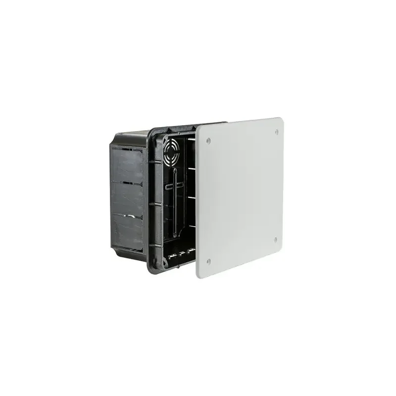 ELEKTRO-PLAST OPATÓWEK Puszka podtynkowa Pp/t-5 (126x126x68,5), biała pokrywa, zaślepka tekturowa, IP40