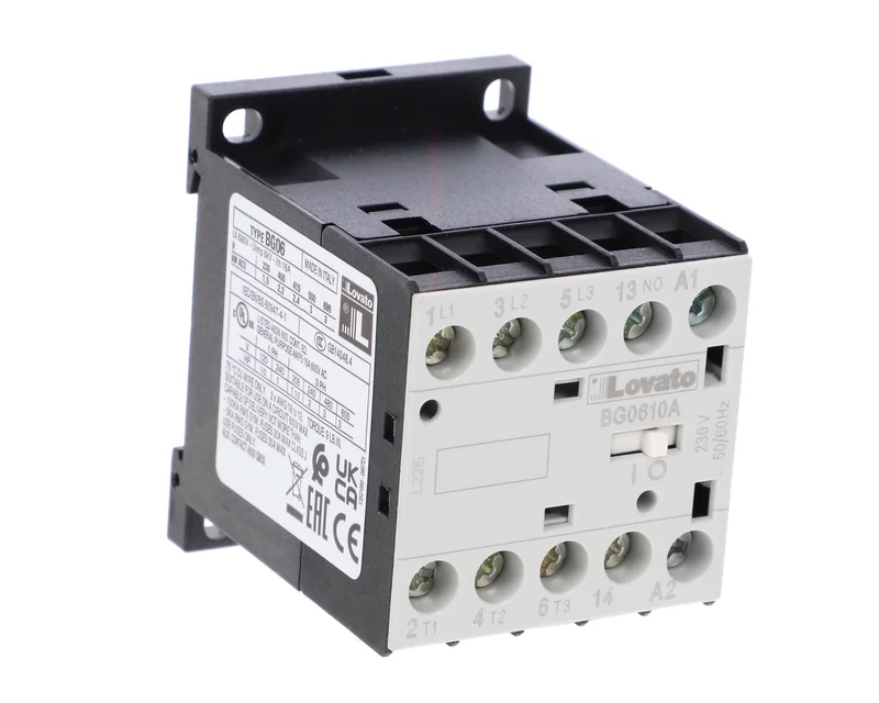 LOVATO STYCZNIK MOCY 3-POLOWY BG06.10A 6A 24V AC 1Z