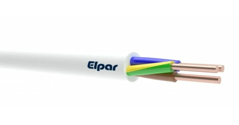 ELPAR YDY 5x10 ŻO 450/750V Przewód