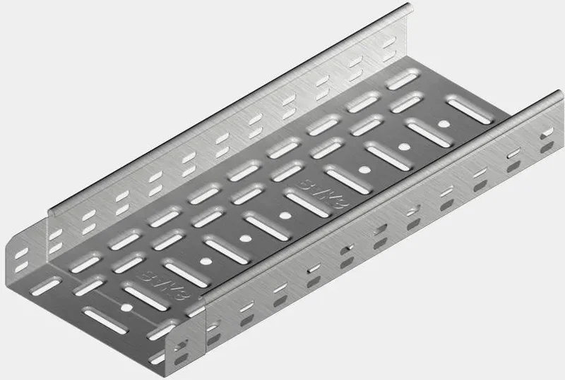 BAKS KGR300H42/2 Korytko kablowe perforowane 300x42mm gr. blachy 0,5mm 2m