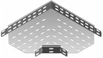 Kolanko korytka 90 stopni 100x42mm KKL100H42 142110 BAKS