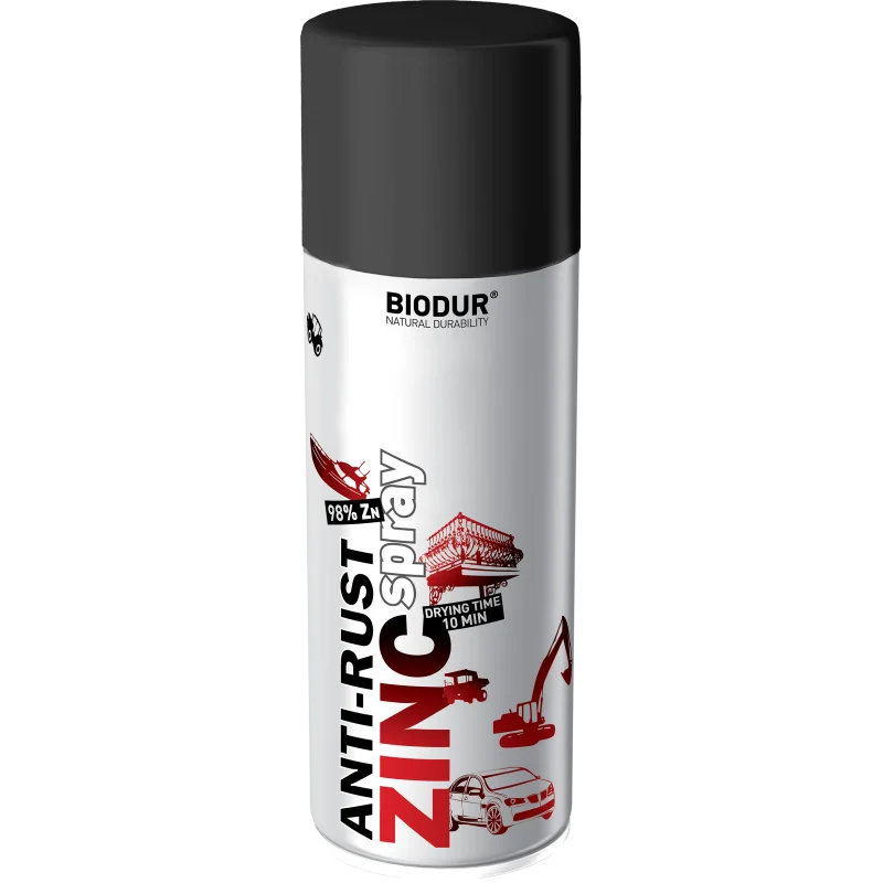 BIODUR Zink Spray Uniwersalny Antykorozyjny 400ml