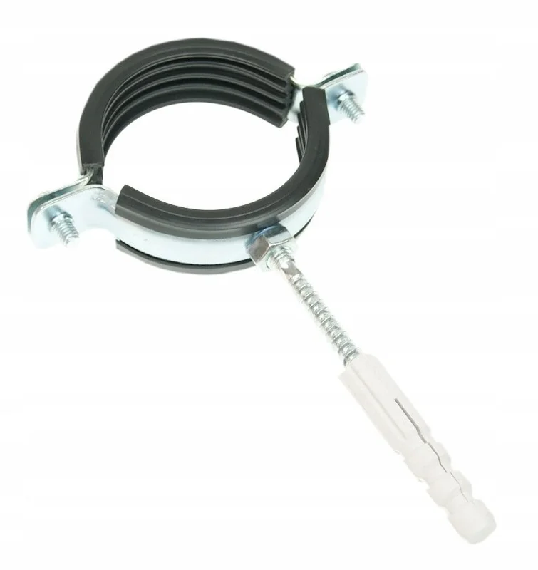 STALCO Uchwyt pojedynczy do rur 2 1/2" 75-80mm z gumą