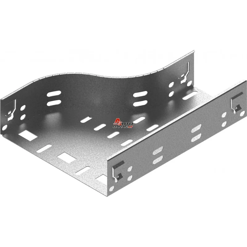 BAKS RKPJ200/100H60 Redukcja prawa 200mm Grubość 1,00 mm 100x60