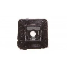 Elektro-Plast Podstawka montażowa do opasek zaciskowych czarna PMS-19-19-UV-100 /100szt./
