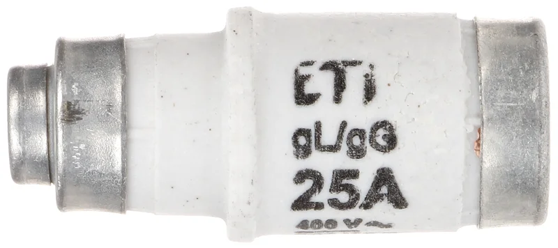ETI Wkładka bezpiecznikowa D02 gG 25A 400V AC/250V DC E18