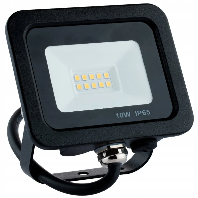 Naświetlacz LED ANTOS LED 10W-NW B 800lm IP65 4000K czarny