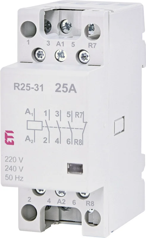 ETI Stycznik modułowy R 25-20 230V 25A 2NO
