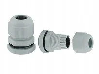 Dławnica kablowa PG-9 IP68 4-8mm szara