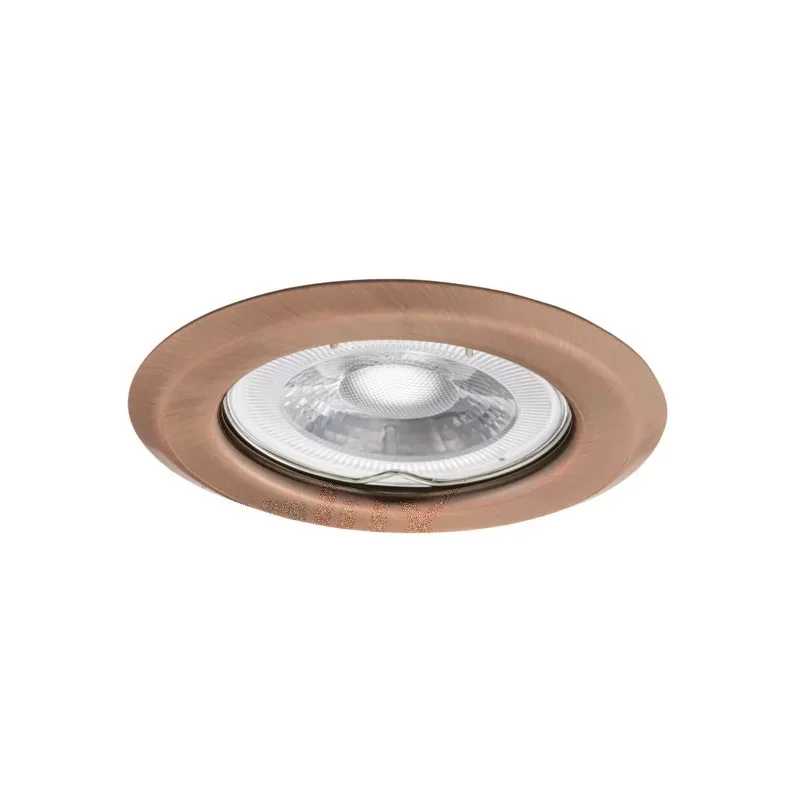 Kanlux ARGUS CT-2114-AN Oprawa punktowa sufitowa okrągła stalowa miedziany antyk GU5.3 12V max 50W