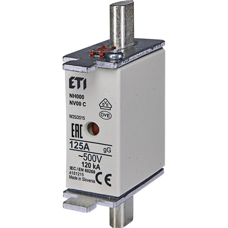 ETI Polam Wkładka topikowa NH00 gG 125A/500V