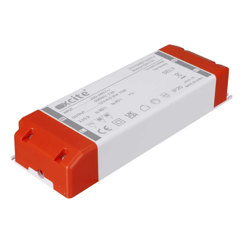 Zasilacz LED 12V 75W 6,25A IP20 montażowy ECO