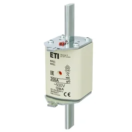 ETI Wkładka topikowa przemysłowa zwłoczna NH2C gG 200A/500V KOMBI
