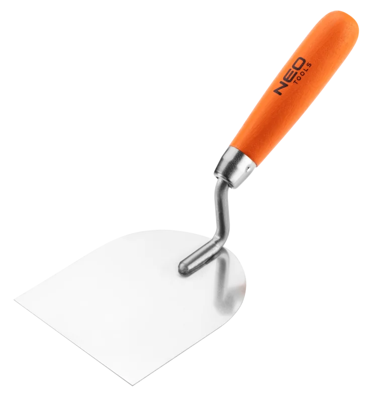 NEO Tools Kielnia sztukatorska podkówka 100 mm, uchwyt drewniany 50-133