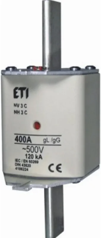 ETI Polam Wkładka topikowa przemysłowa KOMBI NH3C gG 200A/500V