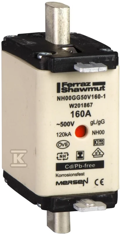ETI Wkładka topikowa przemysłowa zwłoczna KOMBI NH3C gG 250A/500V