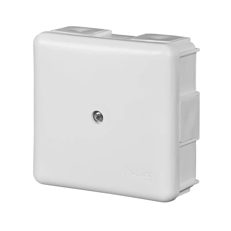 ELEKTRO-PLAST NASIELSK Puszka natynkowa hermetyczna pusta 87x87x39mm IP55 biała EP-Lux