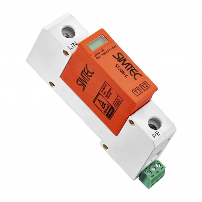 Warystorowy ogranicznik przepięć SIMTEC B+C Typ 1+2 1P 30kA 275V ST30B+C 1P SIMET 85202010