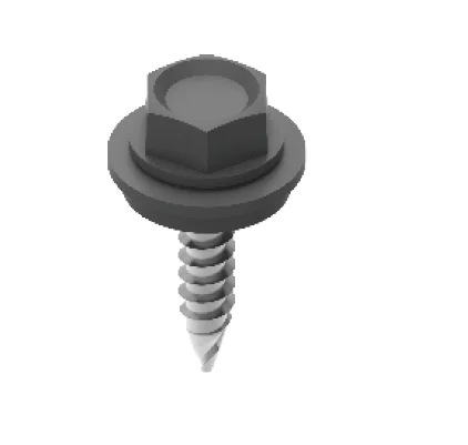 Wkręt samowiercący drobnozwojny z EPDM SMDP6,0x25E (1.4301) 894824 BAKS