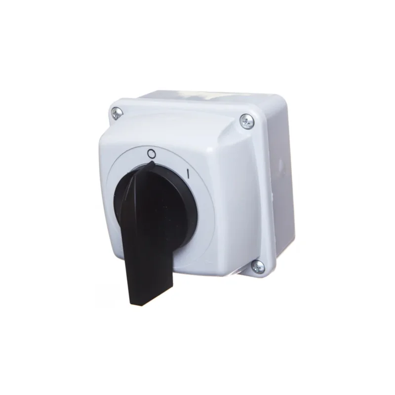 Łącznik krzywkowy 0-1 3P 25A IP44 w obudowie ŁUK E25-13 952511 Elektromet