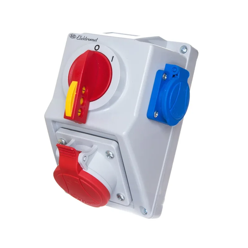 Zestaw instalacyjny z rozłącznikiem O-I 16A 5P + 2P+Z IP54 C16-18.1N Elektromet