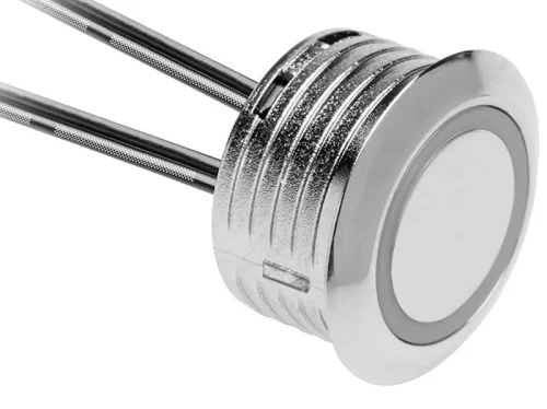 Włącznik dotykowy ściemnialny 12V DC max 20W przewód 1500mm chrom AE-WBEZD-NB GTV