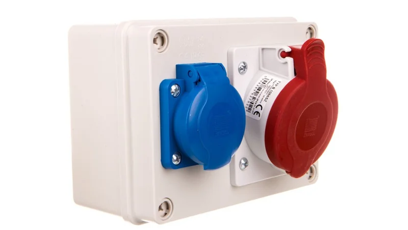 Pawbol Rozdzielnica R-BOX 150 1x16A/5P 1x250V IP44 B.1091