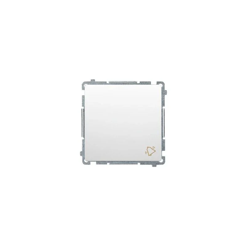 Kontakt-Simon Simon Basic BMD1.01/11 Przycisk "dzwonek" (moduł) 10AX 250V szybkozłącza biały