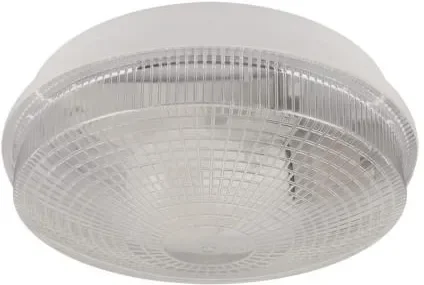 STRÜHM MONTE 60 CLEAR D Plafoniera hermetyczna E27 IP65 max 60W Biała