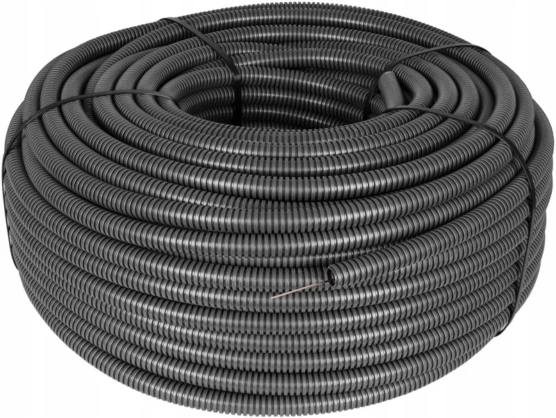 ELEKTRO-PLAST STRÓŻA Rura giętka karbowana 16/11 PVC 750N 50m szara