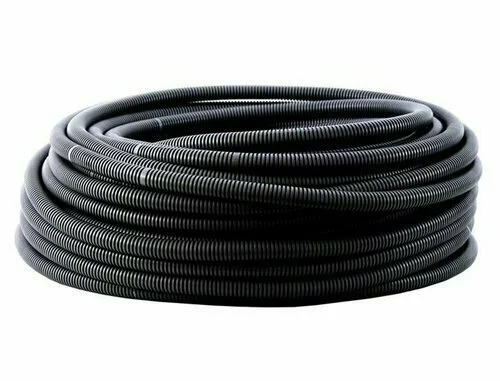 ELEKTROPLAST STRÓŻA Rura giętka karbowana 28/23 szara z PVC 320N, długość 50 m