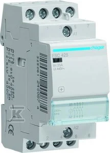 Stycznik modułowy 230VAC 4NO 25A AC-7a/b ESC425 Hager