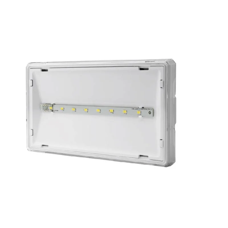 Oprawa awaryjna EXIT S IP65 LED 1W 120lm 1h jednozadaniowa PT biała +PU34 ETS/1W/E/1/SE/PT/WH Awex