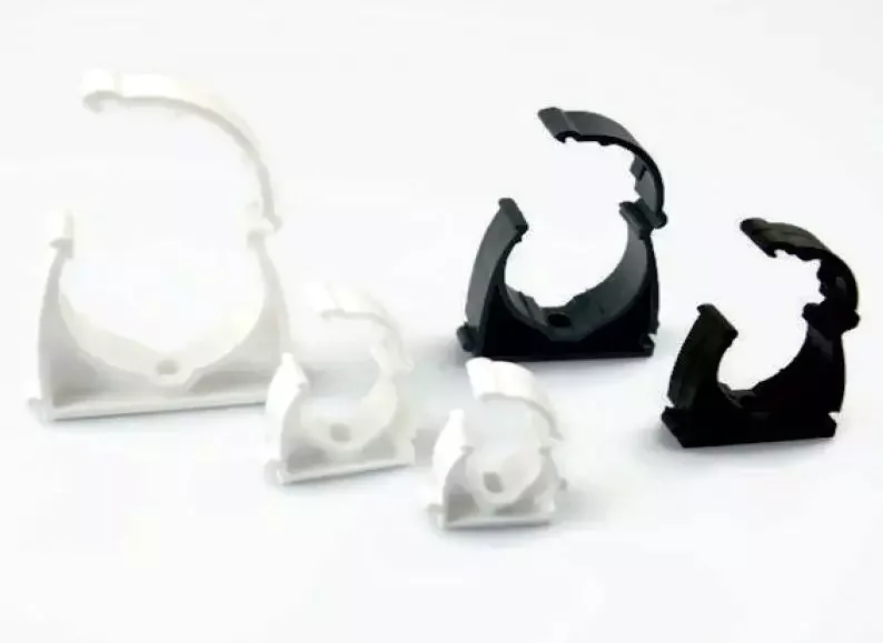 ELEKTROPLAST-STROZA Uchwyt zamykany UZ-28 UV odporny na UV 28mm czarny